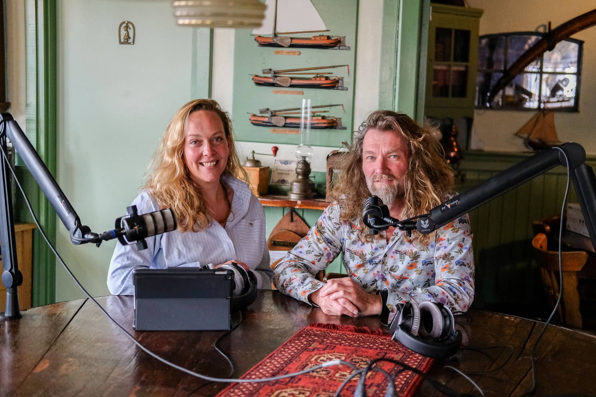 Maaike en Gjalt skutsjepodcast